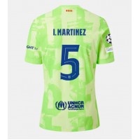 Camiseta Barcelona Inigo Martinez #5 Tercera Equipación Replica 2024-25 mangas cortas